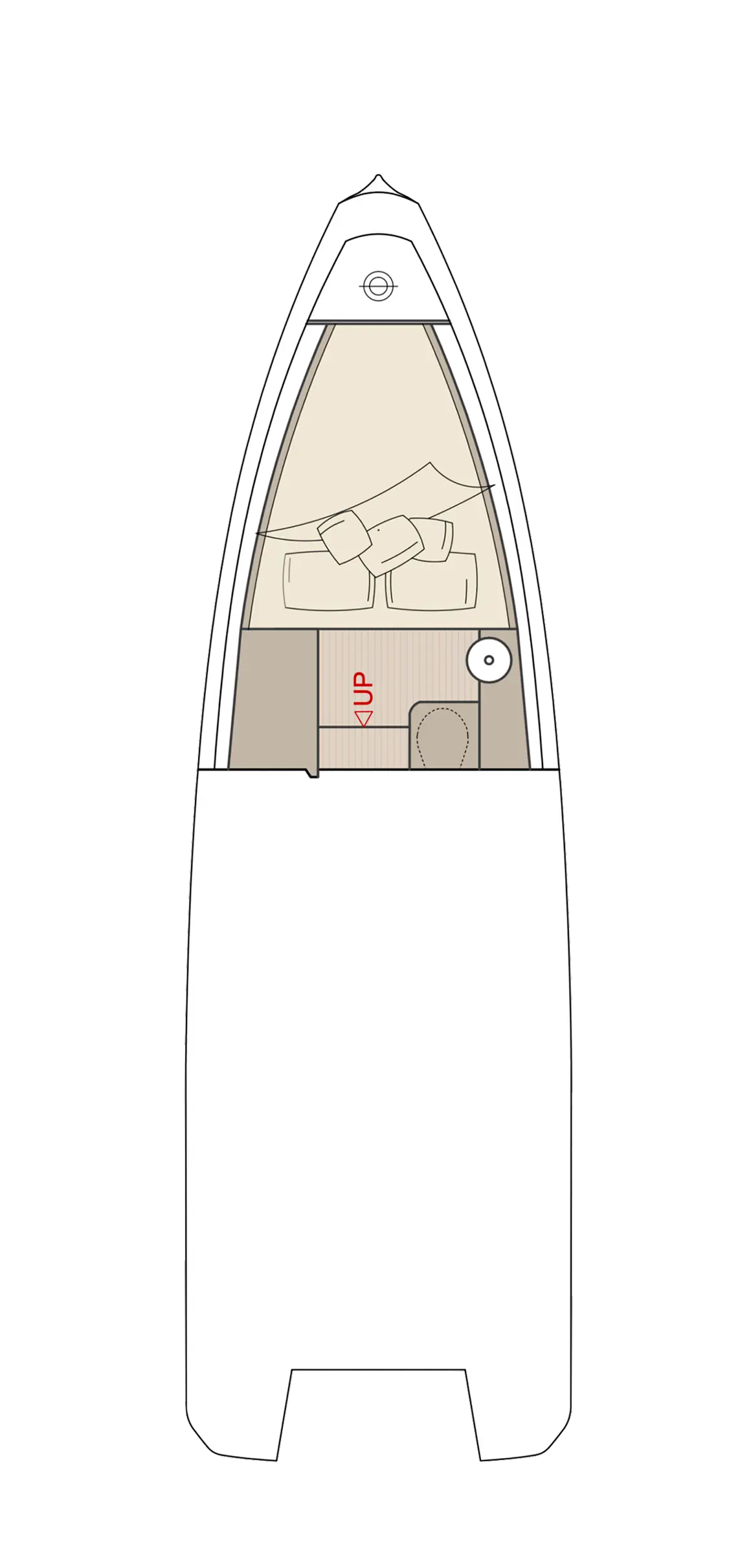 Cabine avant
